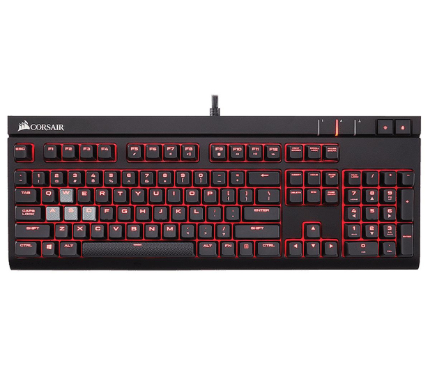 Corsair STRAFE (Cherry MX Brown, Red LED) - 321221 - zdjęcie